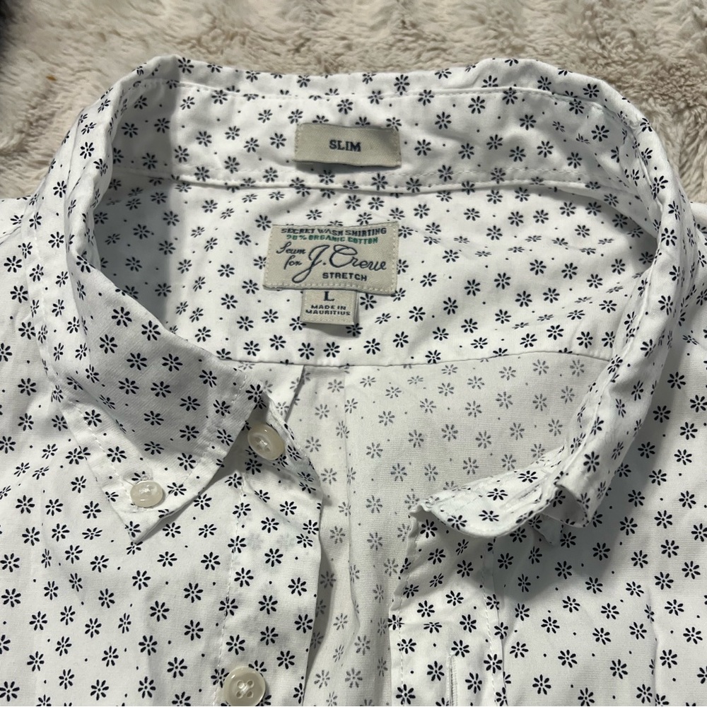 J. Crew Slim Fit short sleeve dress shirt
